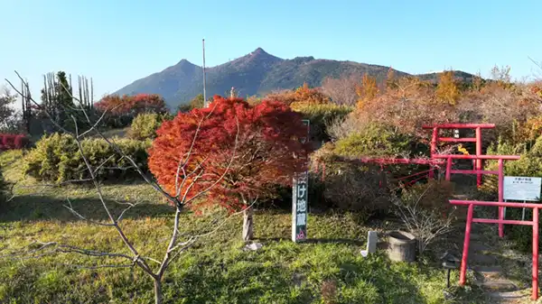 子授け地蔵の紅葉