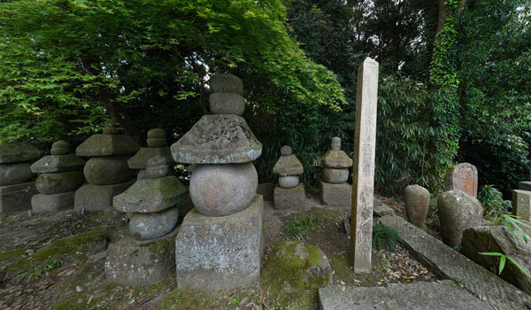 茨城県桜川市おすすめスポットの真壁城主累代墓地