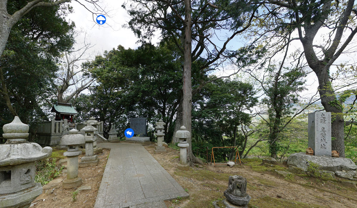 桜川市おすすめ神社観光スポットの正一位子育稲荷神社の案内VRツアー