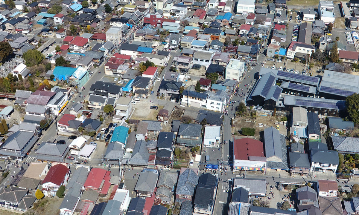 桜川市観光名所の真壁伝統的建造物群保存地区