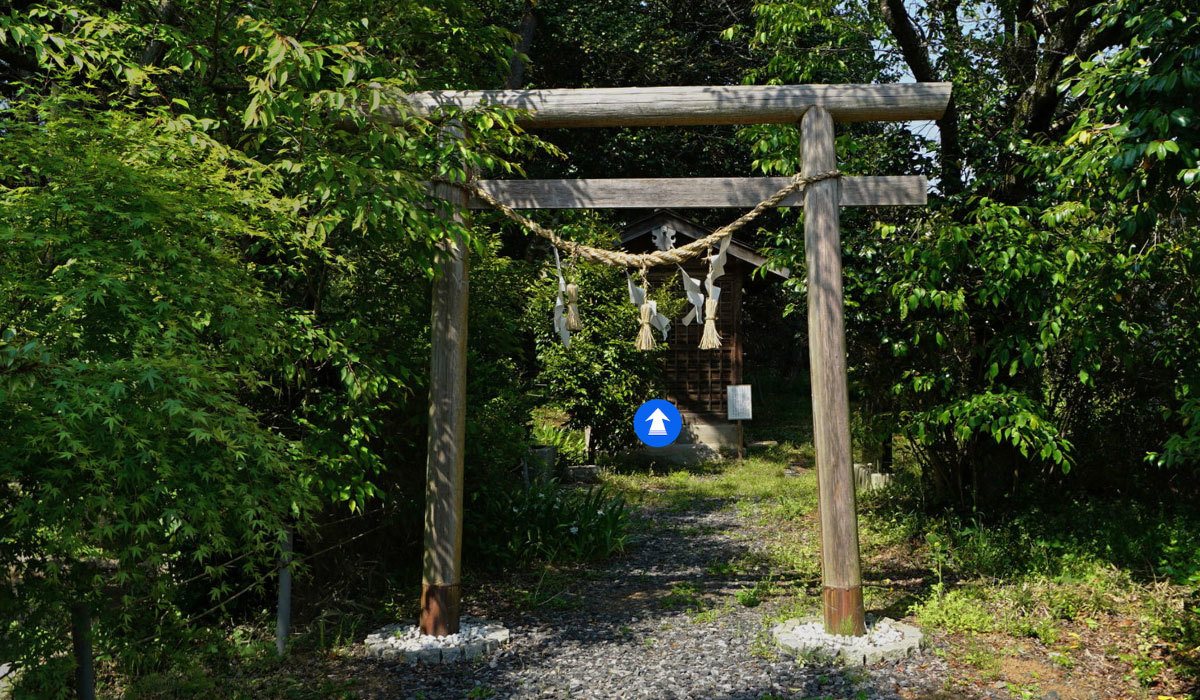 桜川市おすすめ観光スポットの唊嗽神社の案内VRツアー