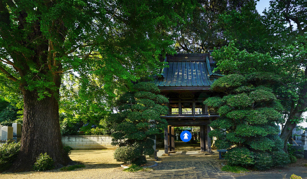 桜川市の寺おすすめ観光スポットの真像寺の案内VRツアー