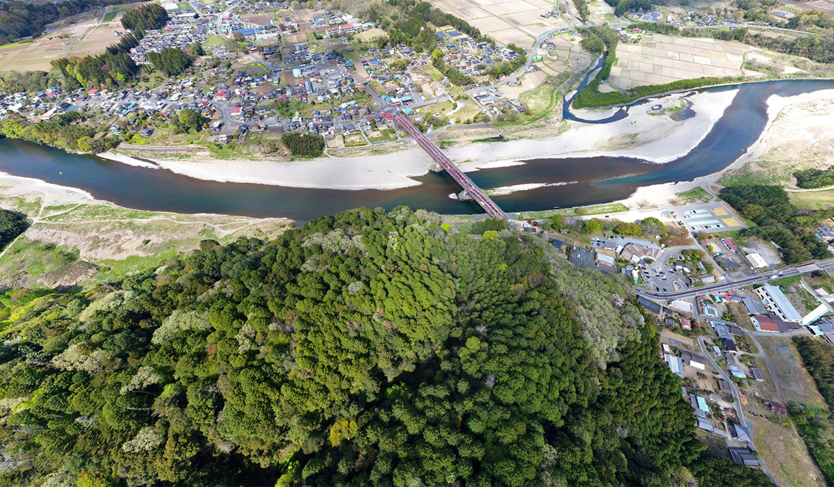 城里町観光名所の御前山