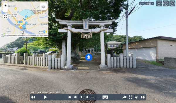 潮来市神社おすすめ観光スポットの素鵞熊野神社