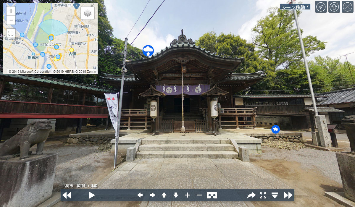 古河市おすすめ観光スポットの雀神社