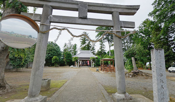 常総市の平将門おすすめ観光スポットの香取大明神の案内VRツアー