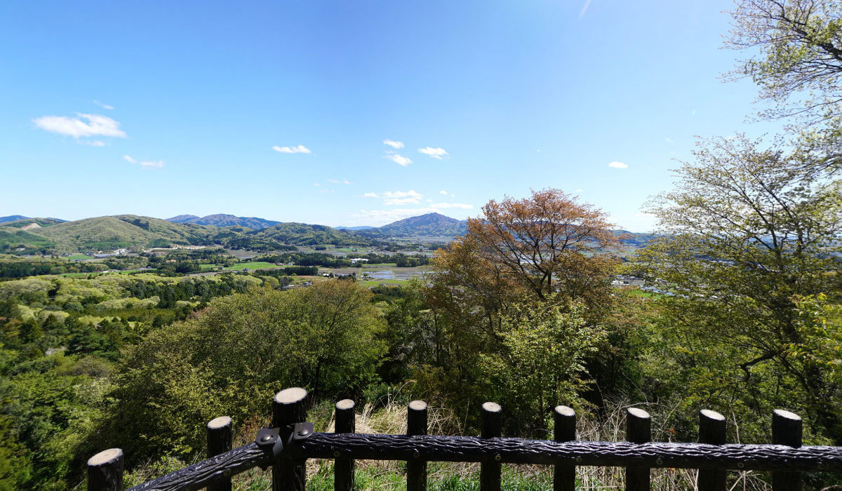 桜川市おすすめ山桜・登山観光スポットの高峯第一展望台