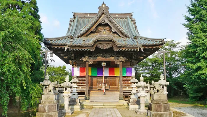 つくば市おすすめ観光スポットの泉子育観音慶龍寺