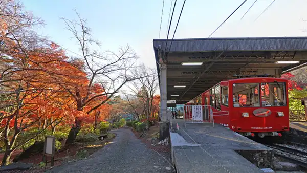 茨城県つくば市の筑波山の紅葉