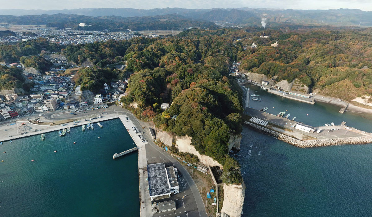 北茨城市おすすめスポットの鵜ノ子岬