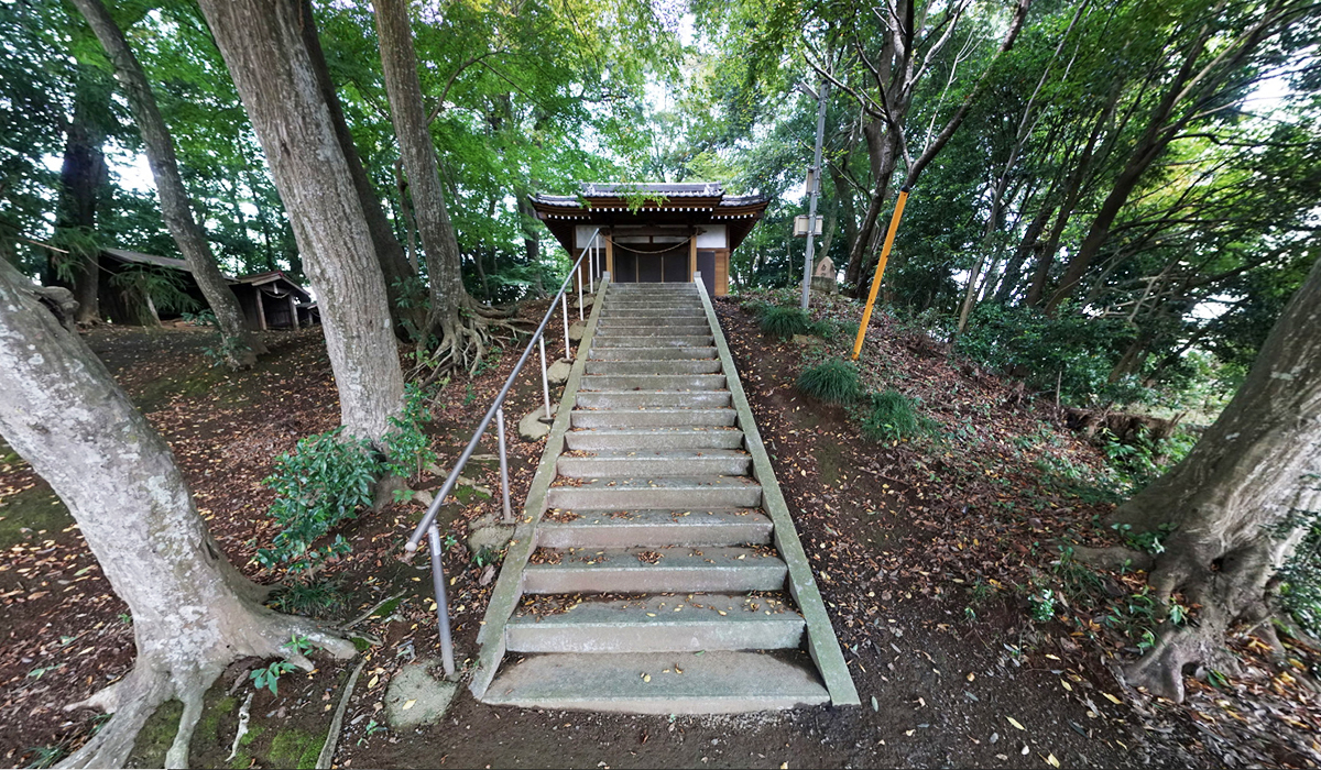 八千代町おすすめ観光スポットの香取神社古墳