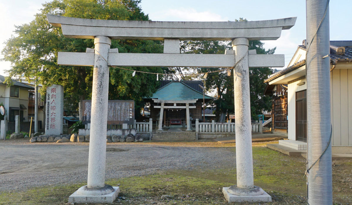 常総市おすすめ観光スポットの石下八幡神社の案内VRツアー