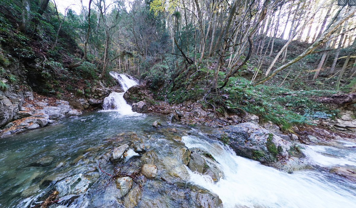 常陸太田市里美地区の観光おすすめスポットの横川の下滝