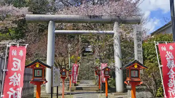 水戸市の桜おすすめ観光スポットの吉田神社