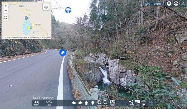 茨城県北茨城市おすすめ滝スポットの与四郎の滝