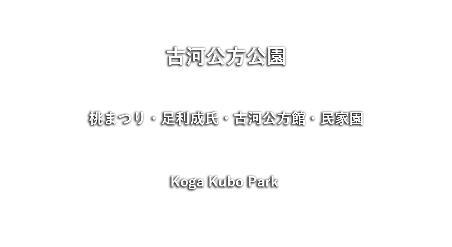 古河公方公園